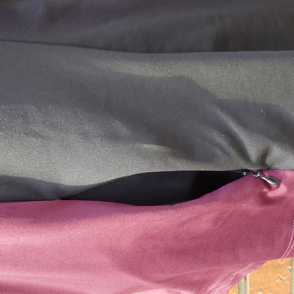 Victoria's Secret PINK Zip Track Jacket in Red, Black, Gray, Size Large - Picture 6 of 12